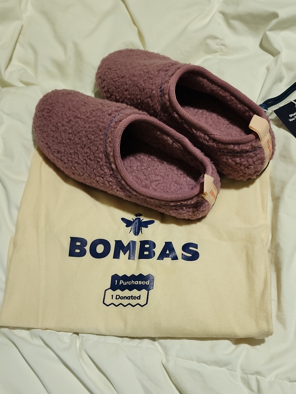 Bombas Sunday Slippers in Dusty Rose
